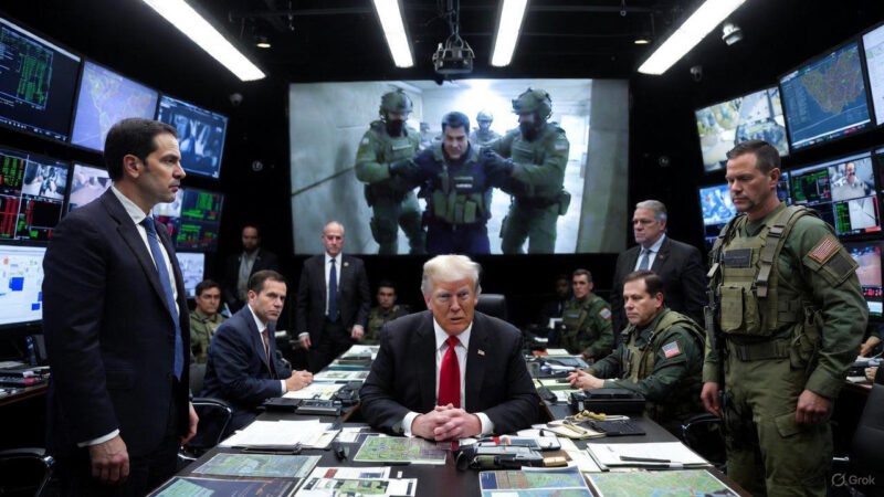 Trump Venezuela Maduro Situation Room